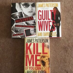James Patterson w/ David Ellis & Marshall Karp hardcover books